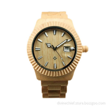 High Quality Sandalwood Watch, Customize Waterproof Wood Wrist Watches